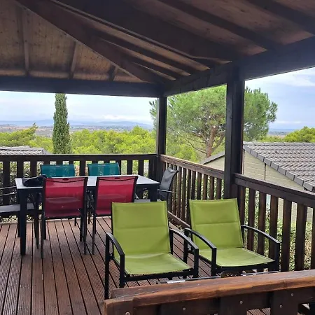 Climatise, 2 Chambres, Vue Mer, Cap D'agde Chalé